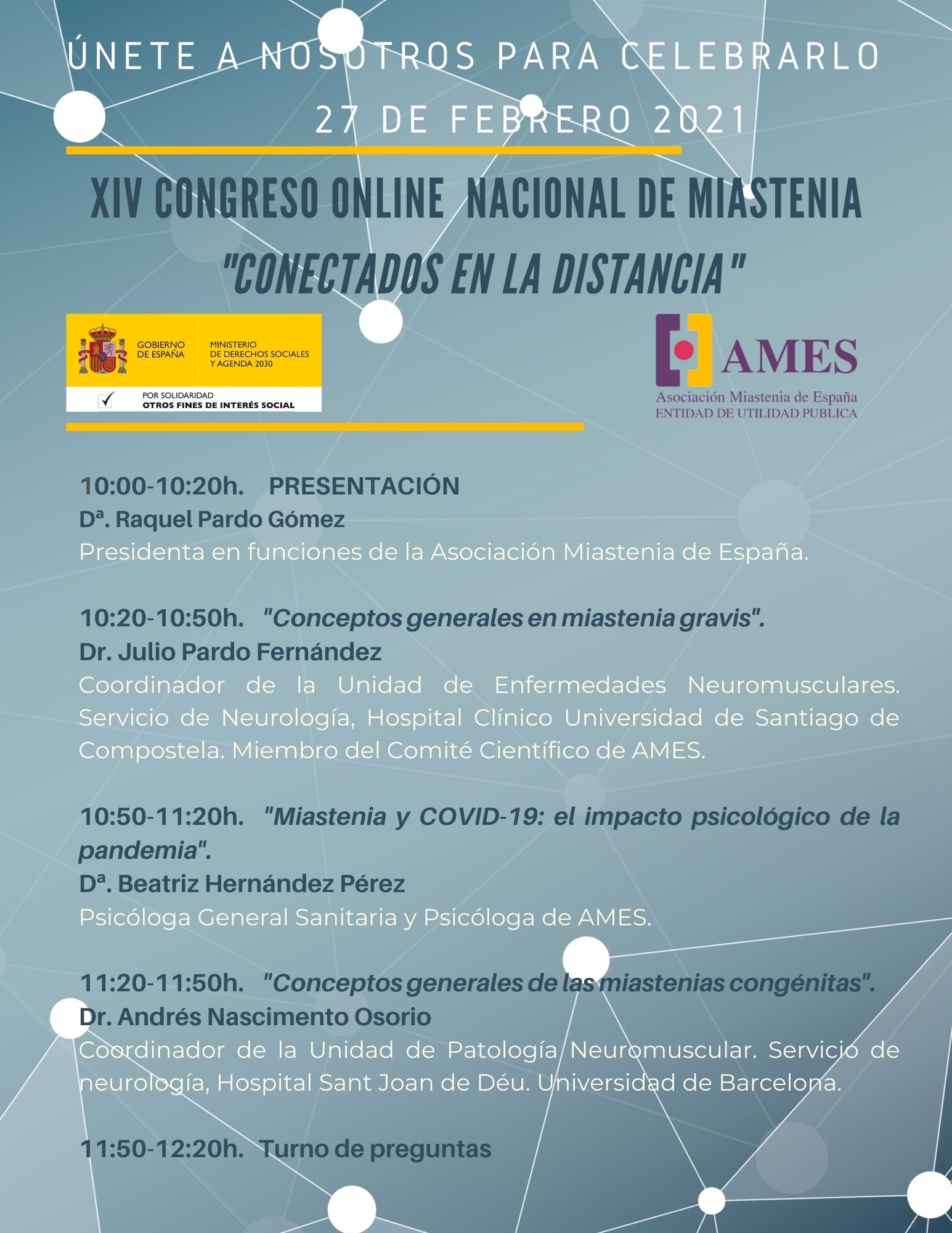Programación XIV Congreso Nacional