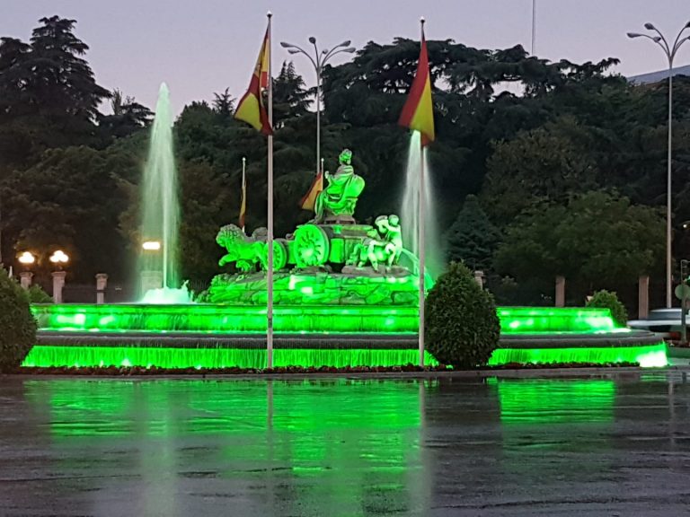 Fuente Cibeles, Madrid. 2 de junio de2018